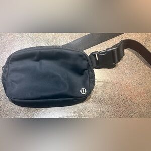 lululemon athletica Black Waist Pack Belt Bag